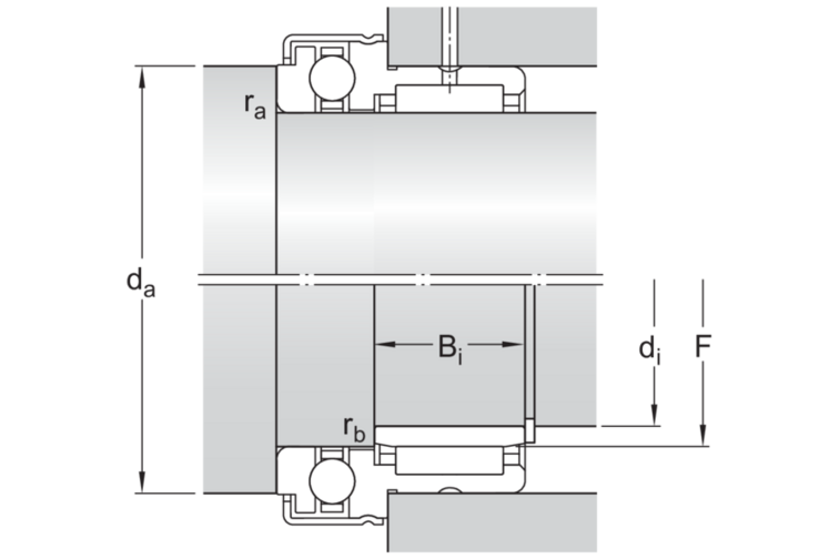 Nadel-Axialkugellager
