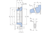 Y-Flanschlagergehäuse