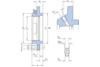 Flanschlagergehäuse