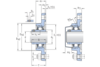 Flanschlagereinheit