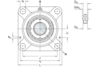 Flanschlagereinheit