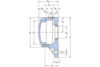Flanschlagergehäuse
