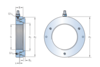 Hydraulikmutter