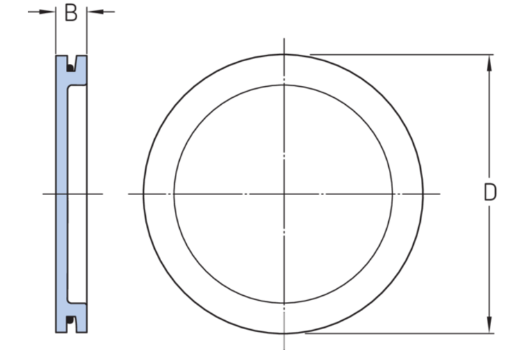 Enddeckel für Stehlagergehäuse
