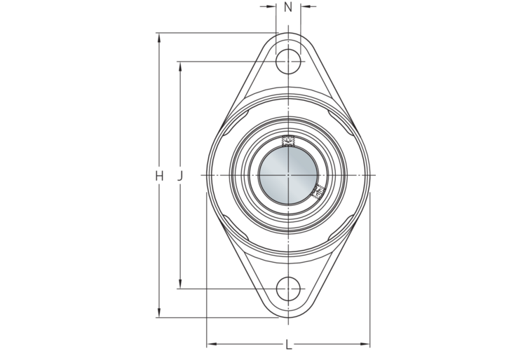 Y-Flanschlagereinheit